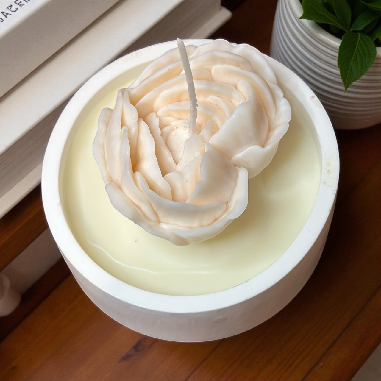 The Bloom Collection Floral Candle - Home made Candles