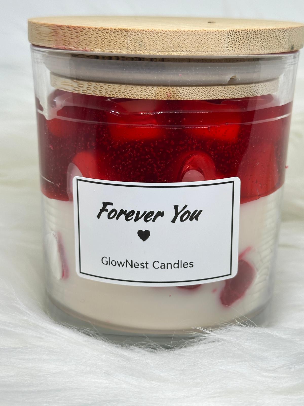 1 x Gift Box- Forever You & Me | Luxury Valentine’s Day Handcrafted Candle Gift Box